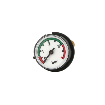 Capillary tube manometer pressure gauge